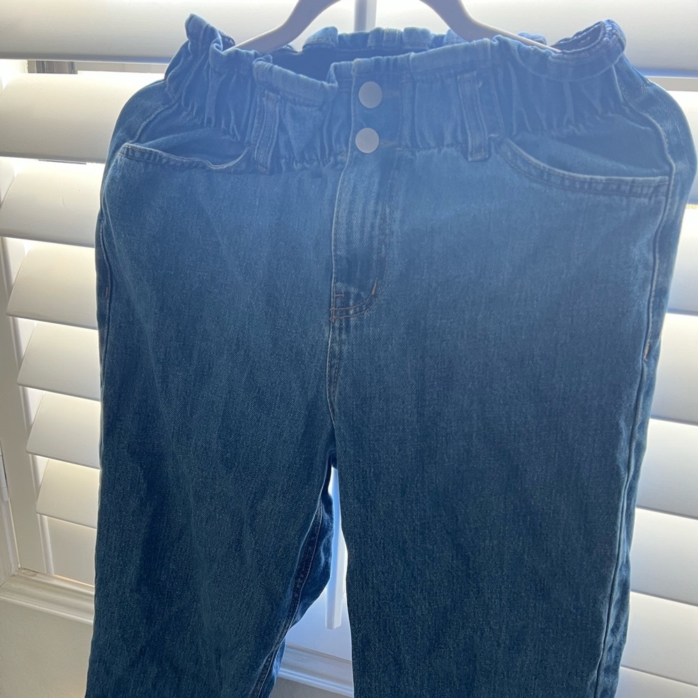Oak and fort paper bag jeans